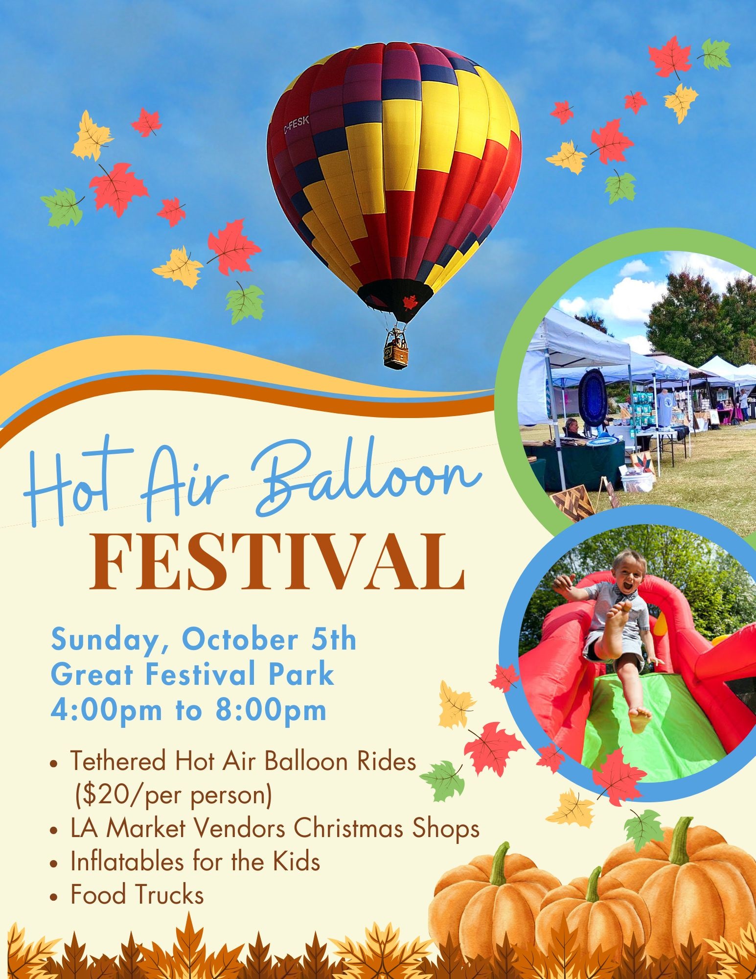 2025 Hot Air Balloon Festival OCT