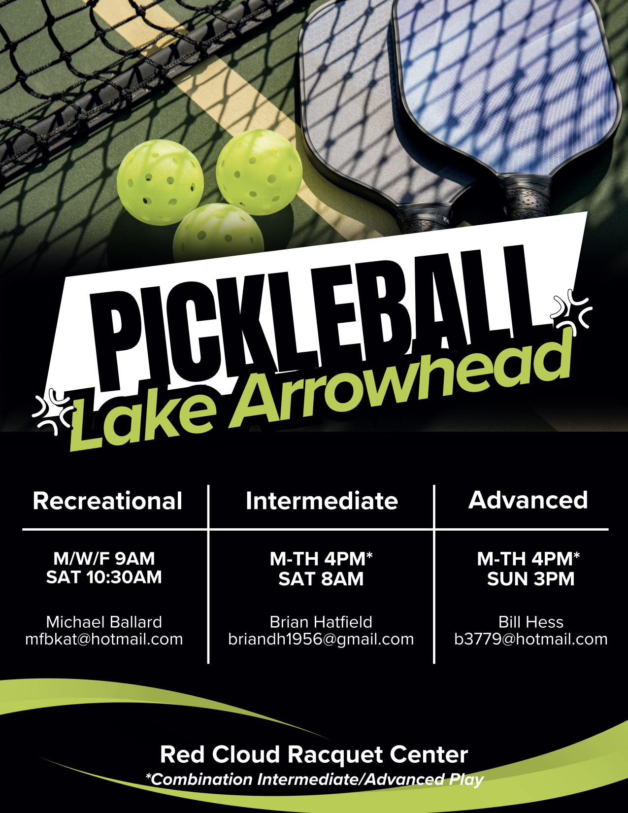 2025 Pickleball Recurring 4