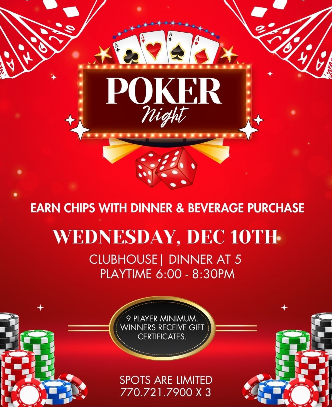 2025 Poker Night DEC