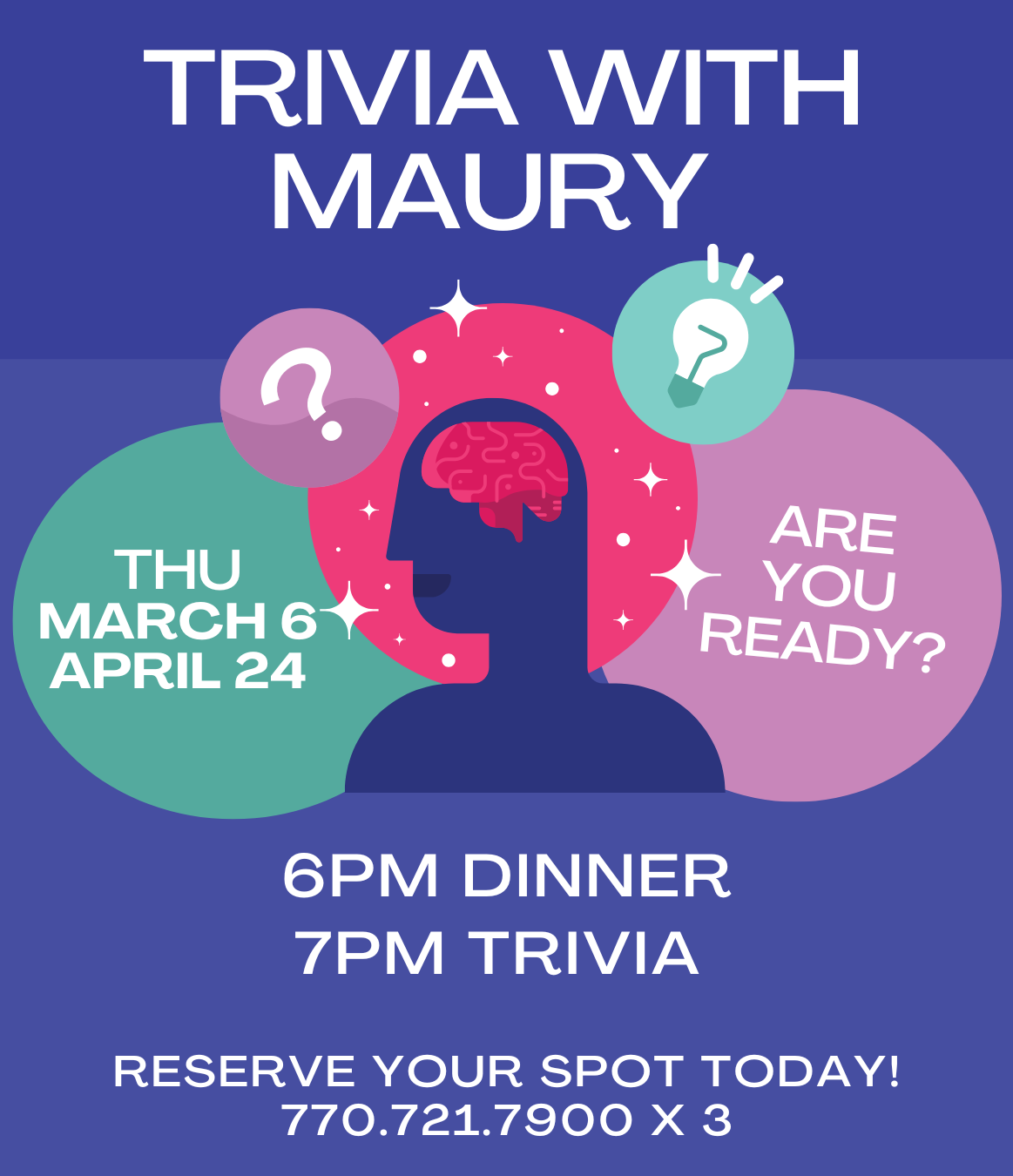 2025 Trivia with Maury March and April