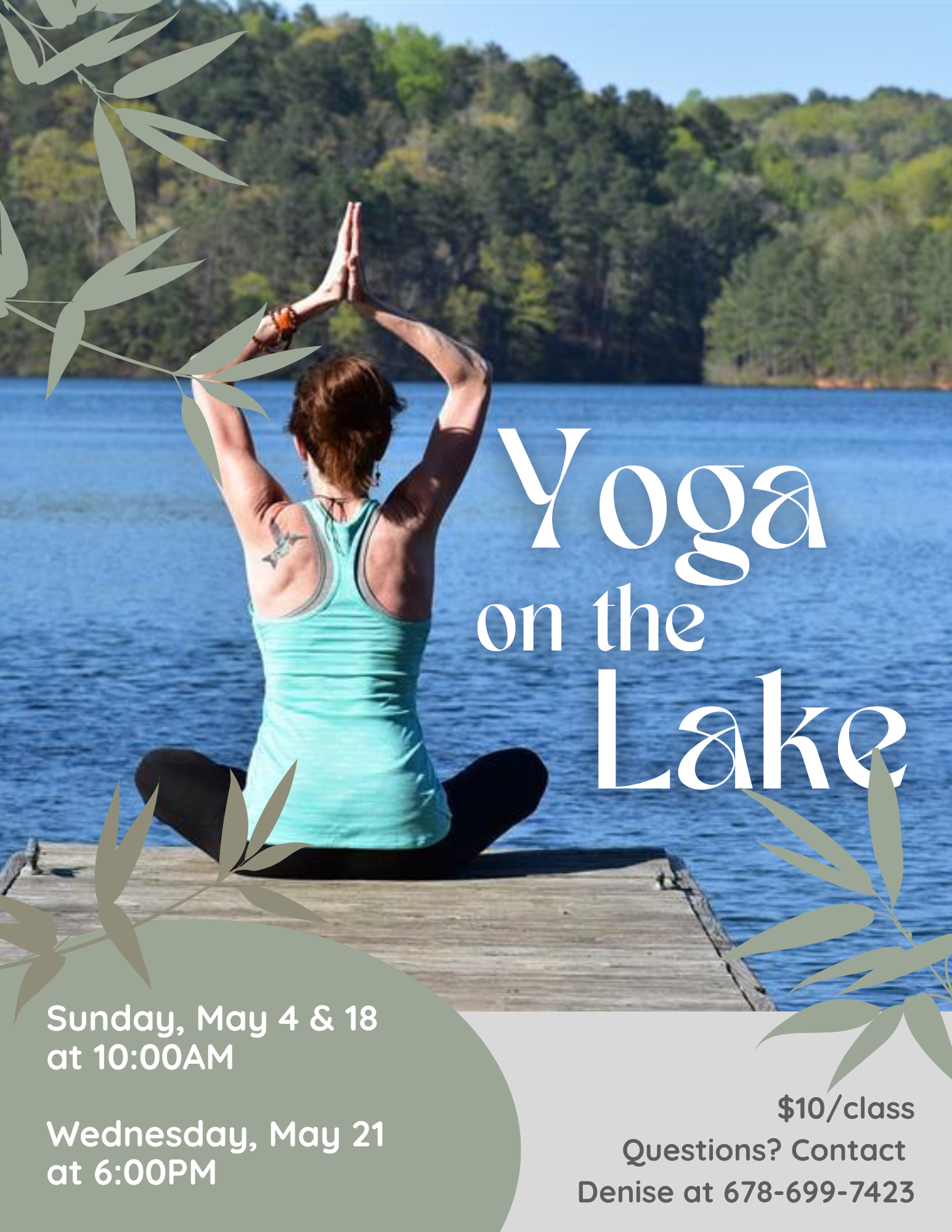 2025 Yoga on the Lake MAY