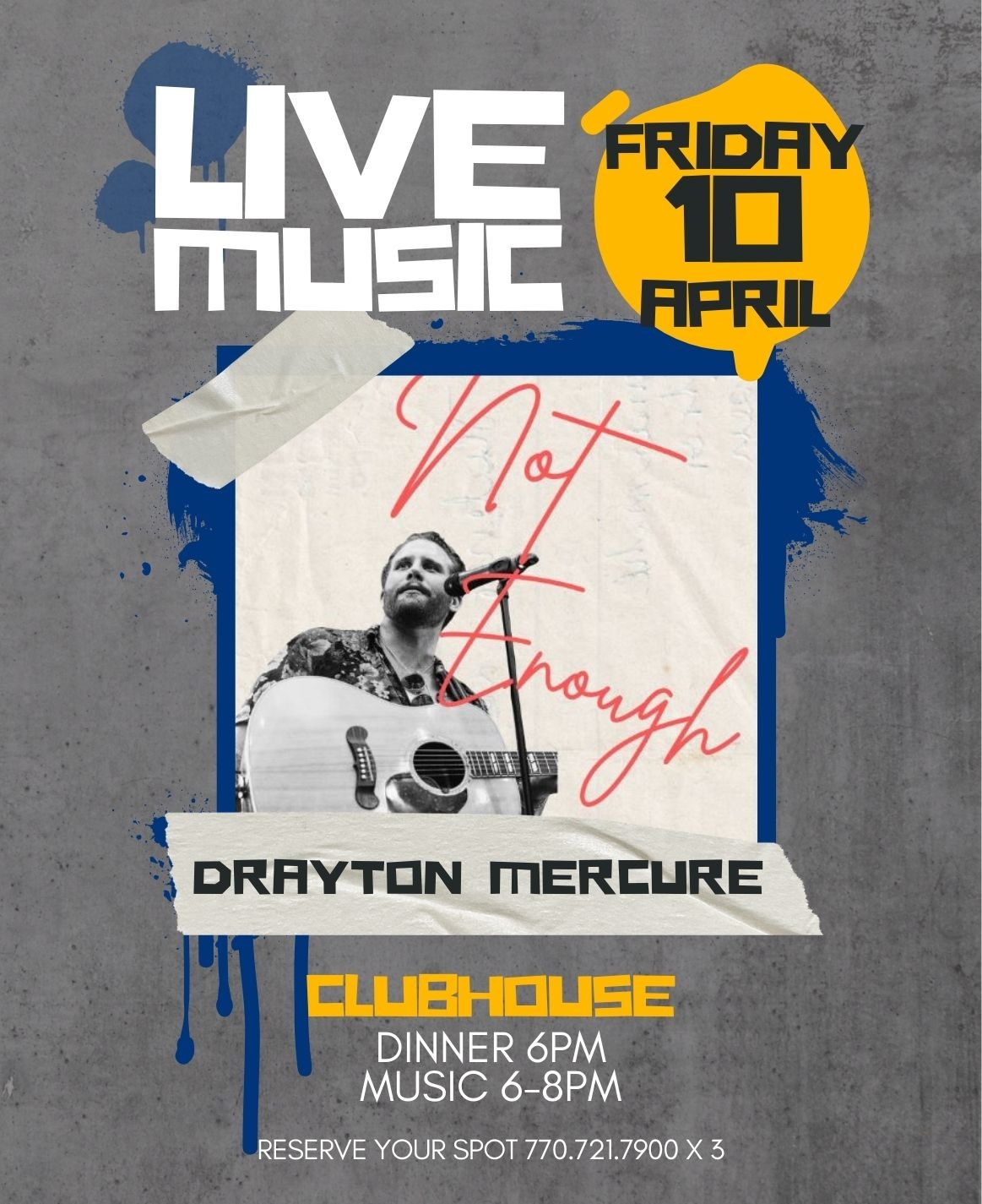 2026 LIVE Music Drayton APRIL