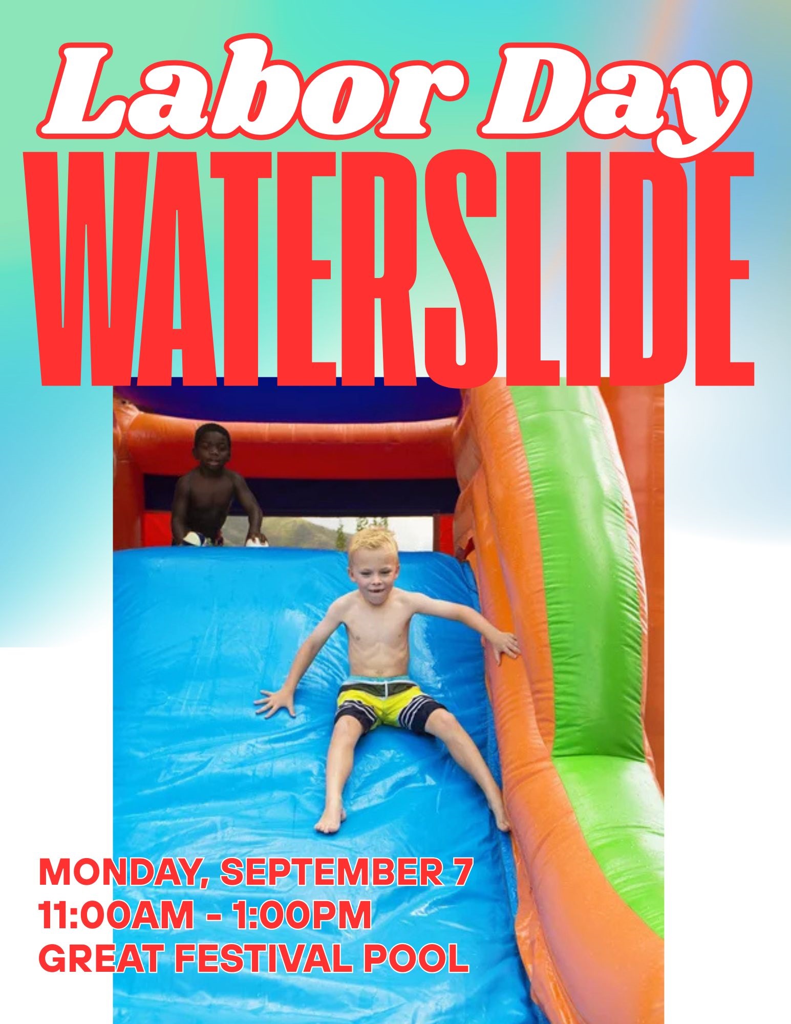 2026 Labor Day Waterslide SEPT