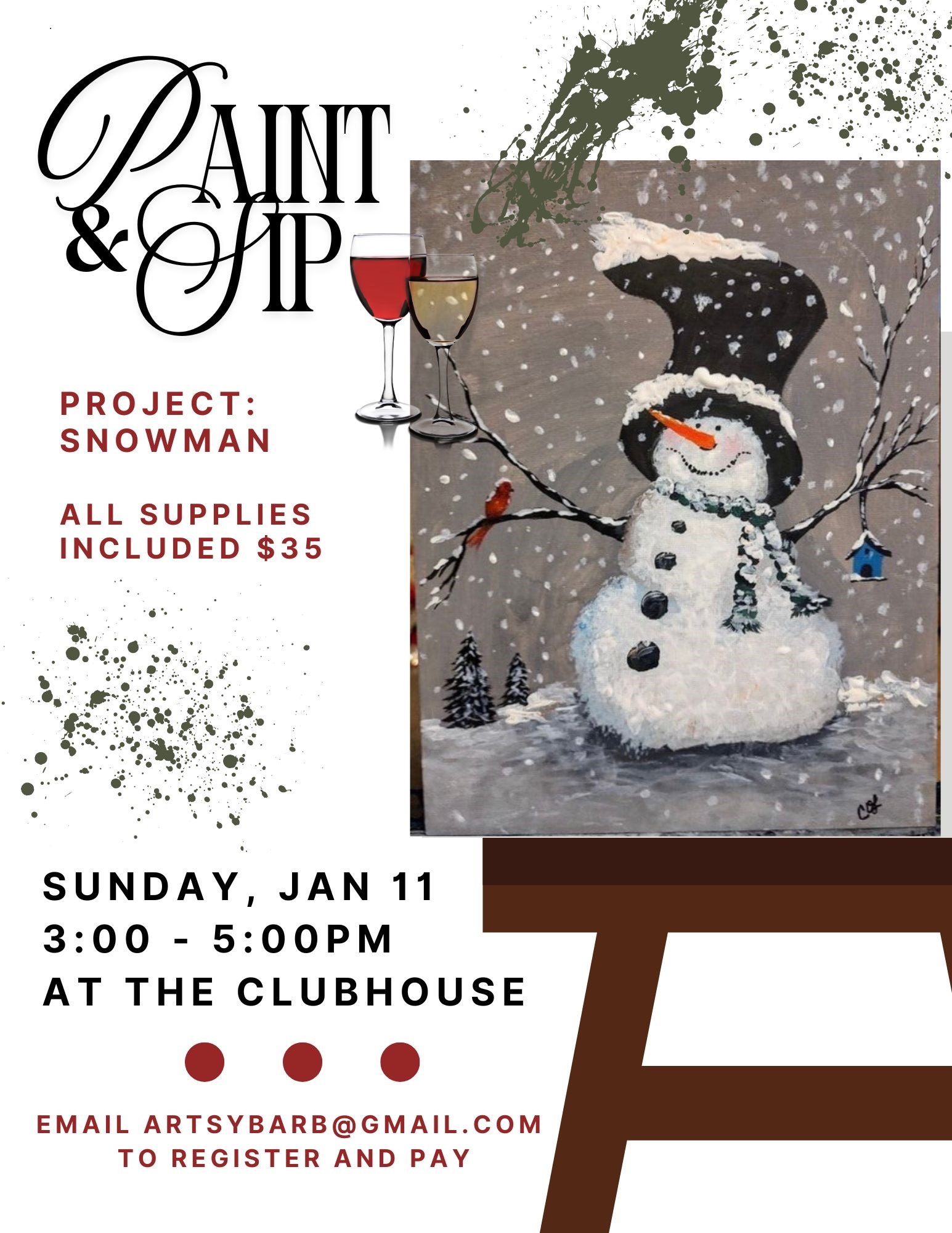 2026 Paint n Sip JAN