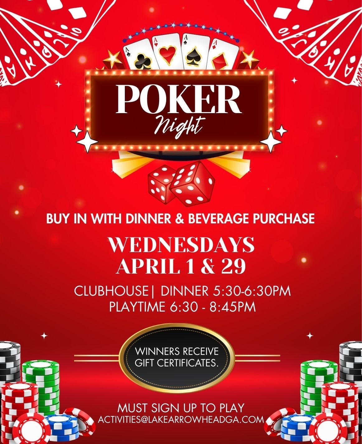 2026 Poker APRIL
