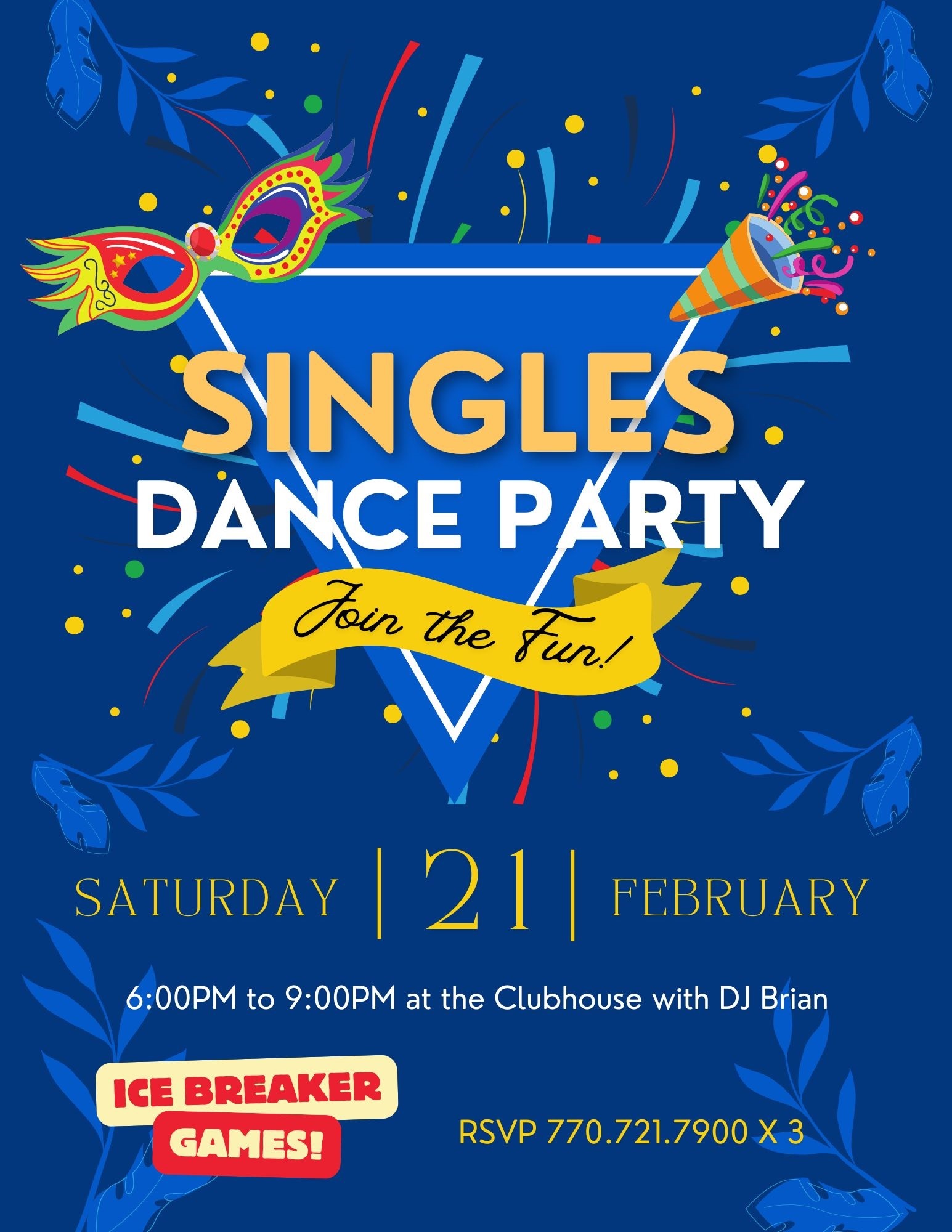 2026 Singles Dance FEB