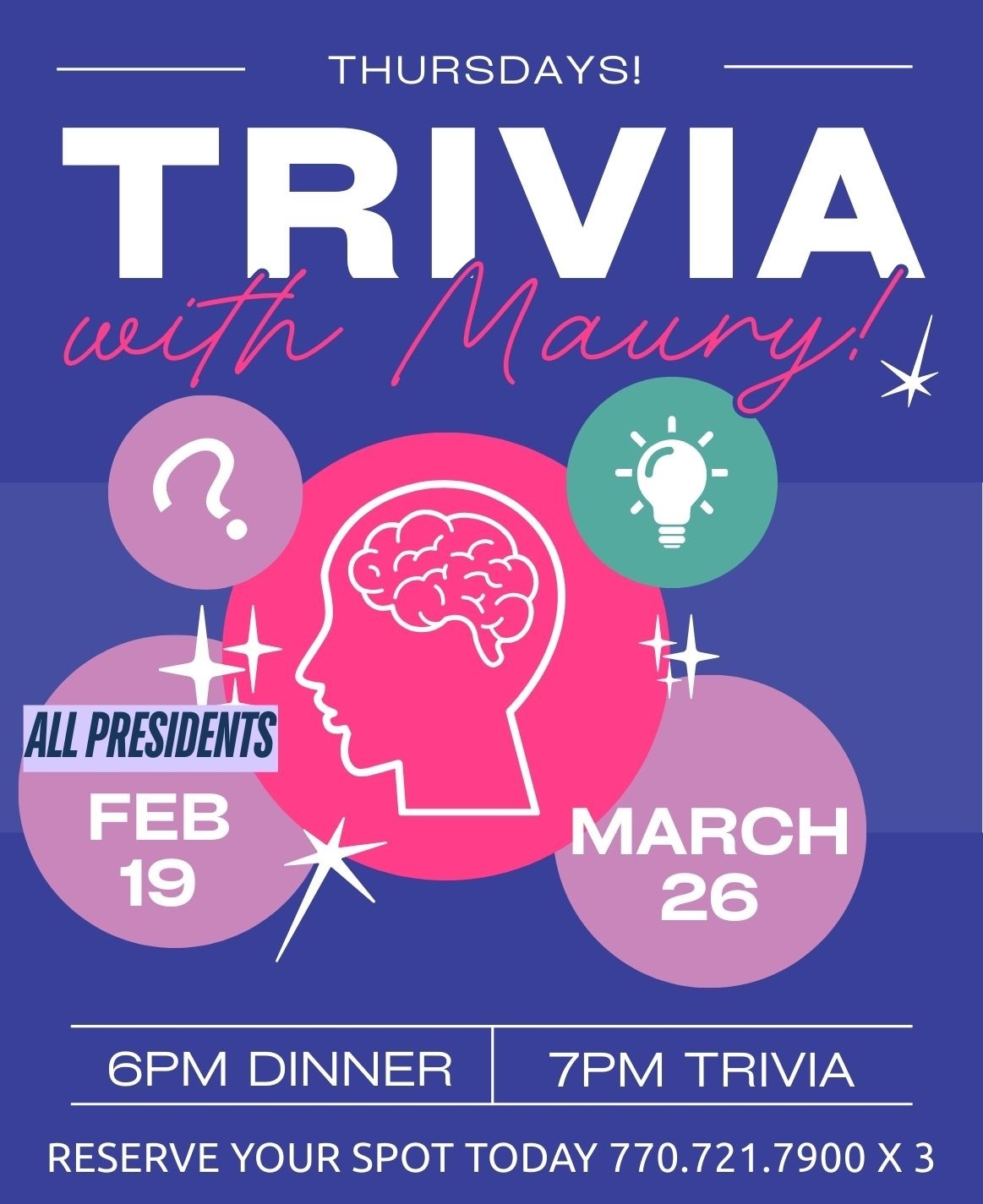 2026 Trivia Feb March