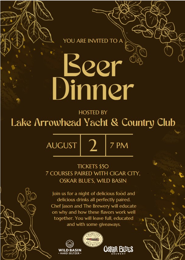 BEER DINNER