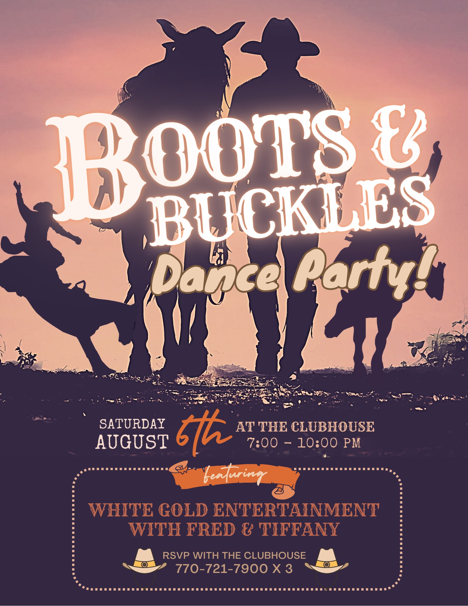 Boots and Buckles Dance Party