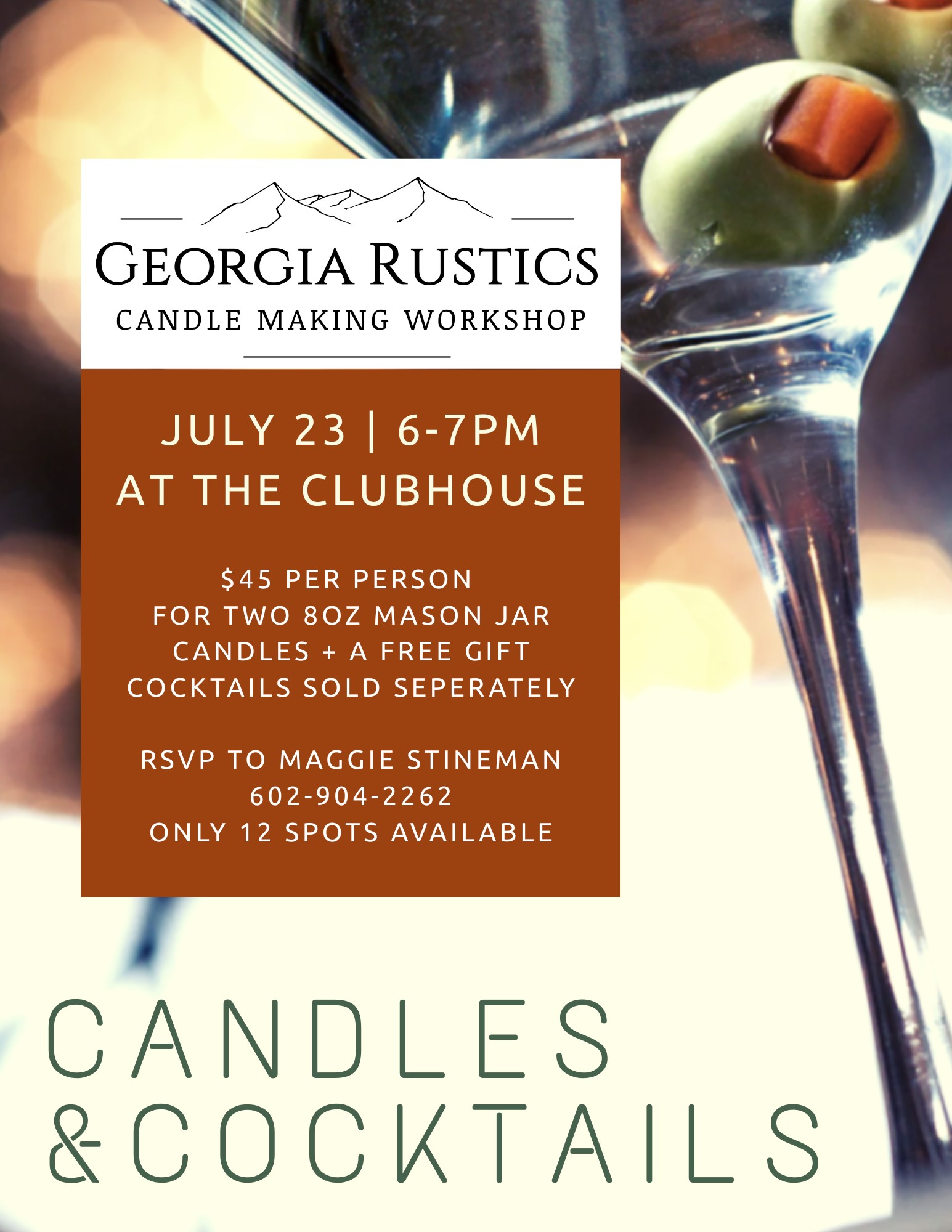 Candle Making Workshop