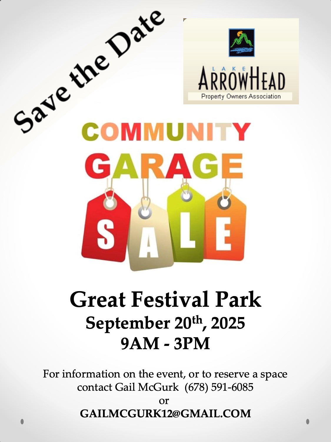 Community Garage Sale