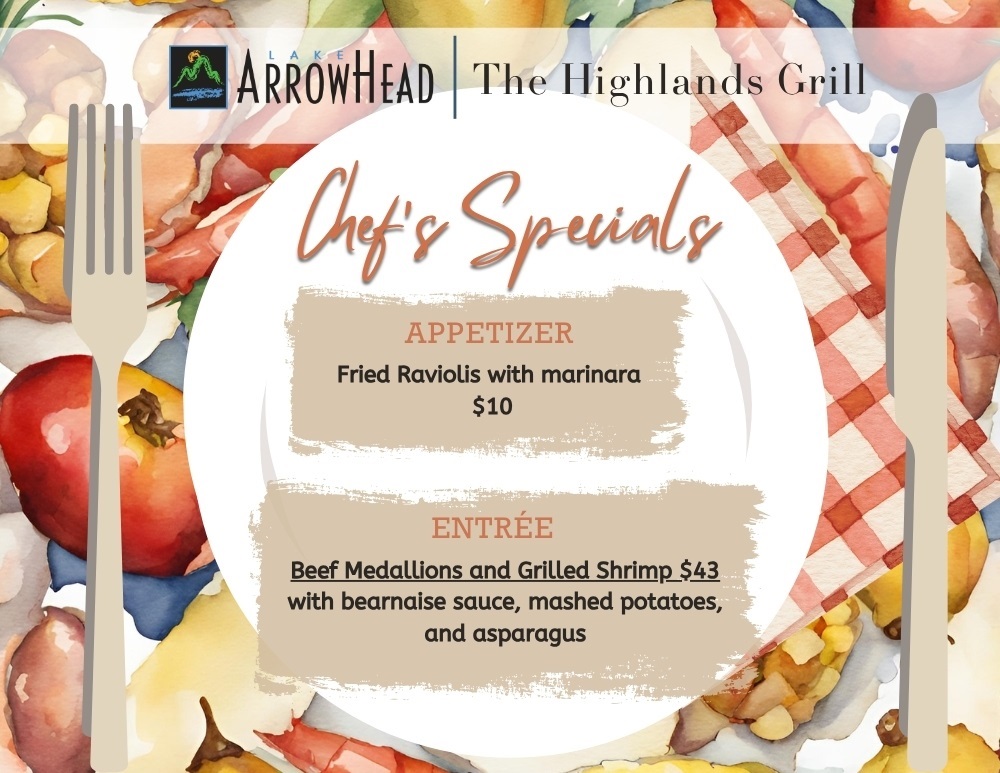 Highlands Grill Specials 002