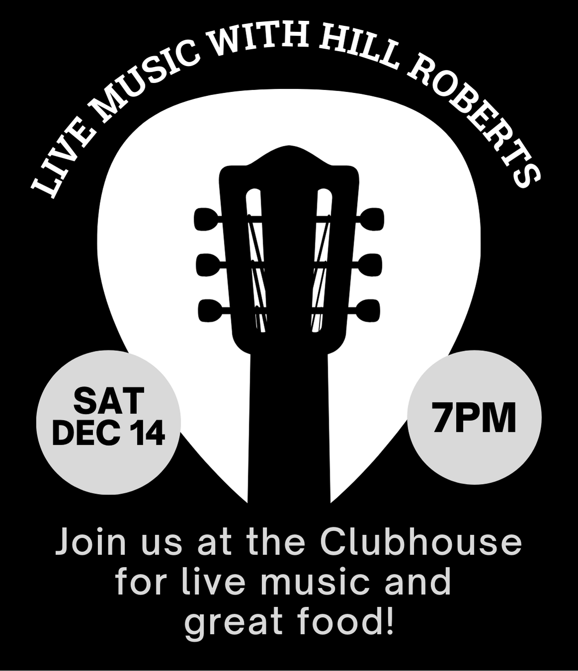 Hill Roberts Sat. Dec. 14