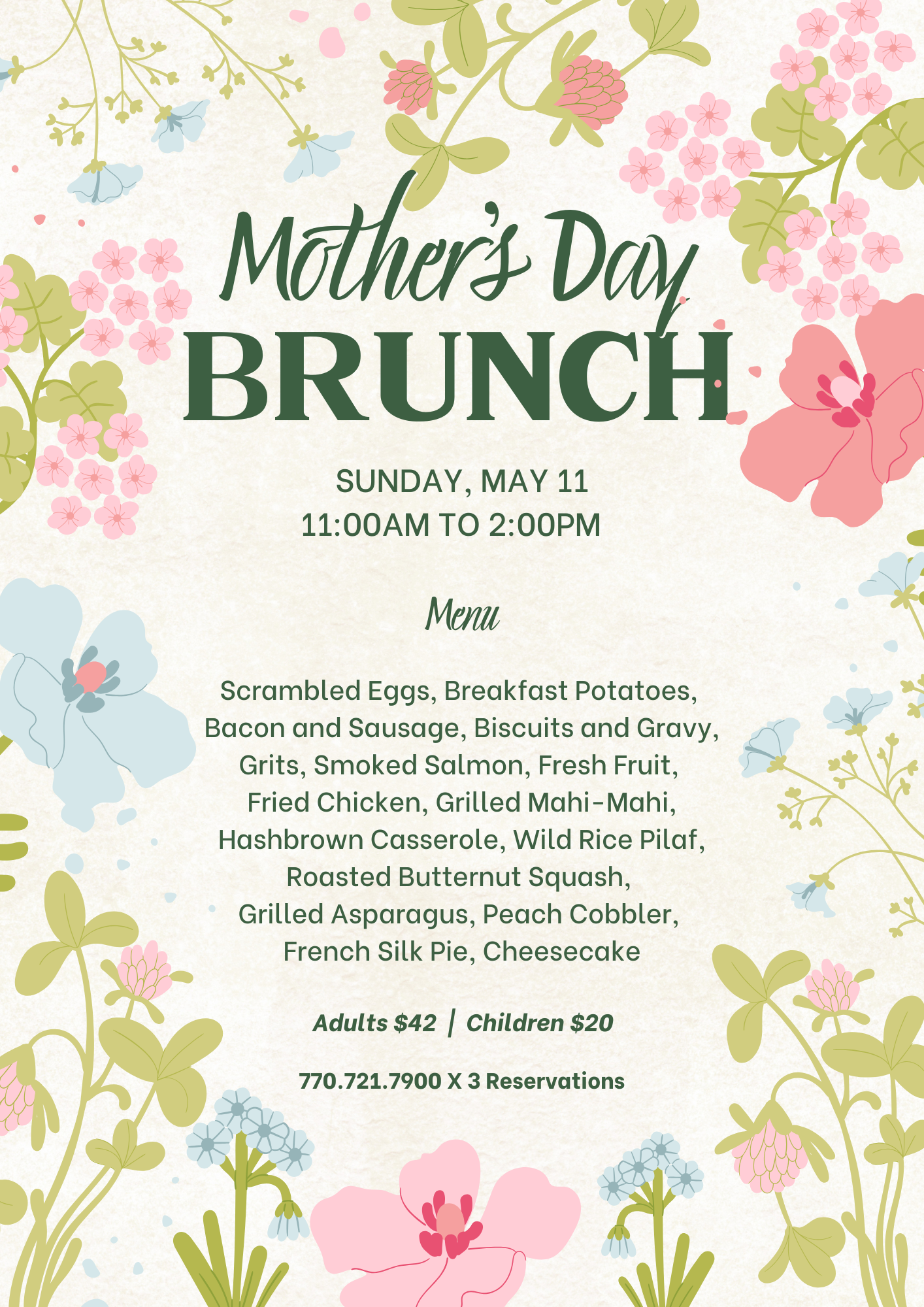 Mothers Day Brunch