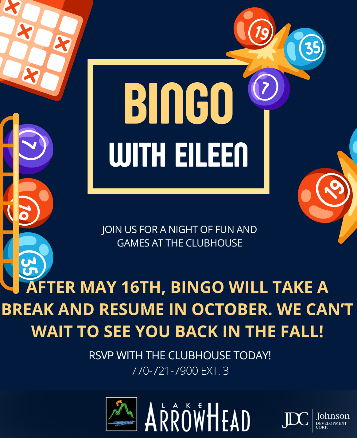 No Bingo June October