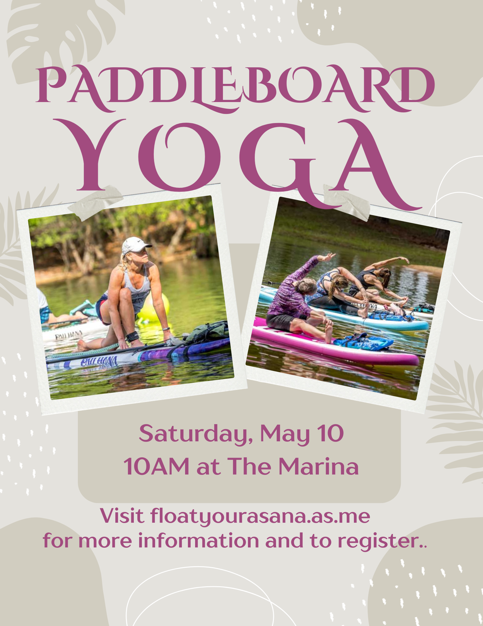 Paddle Board Yoga for Newsletter