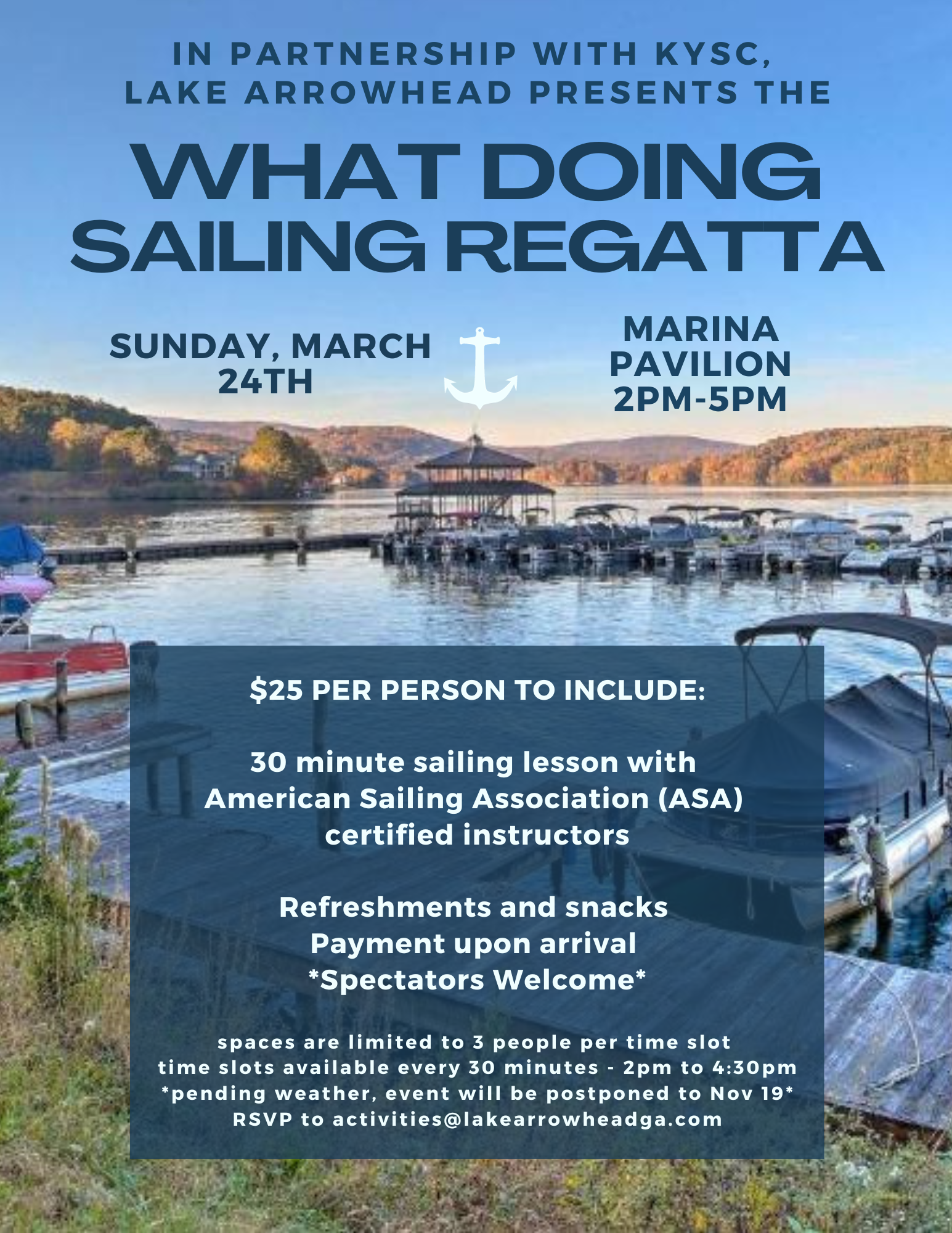 Spring What Doing Regatta 