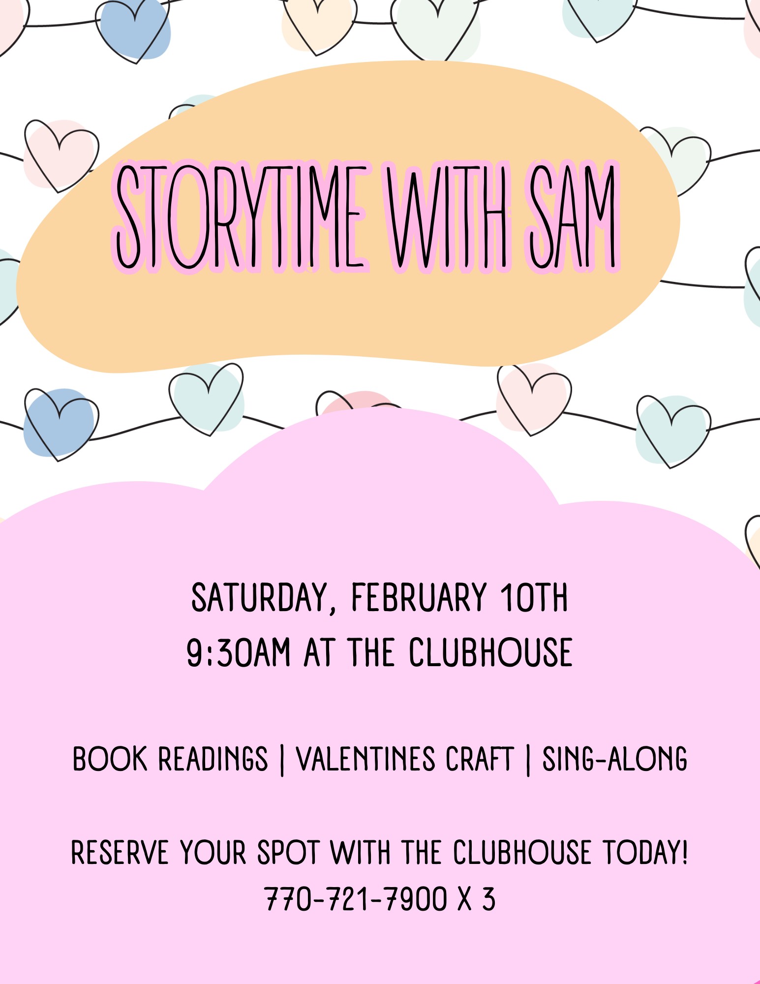Storytime with Sam