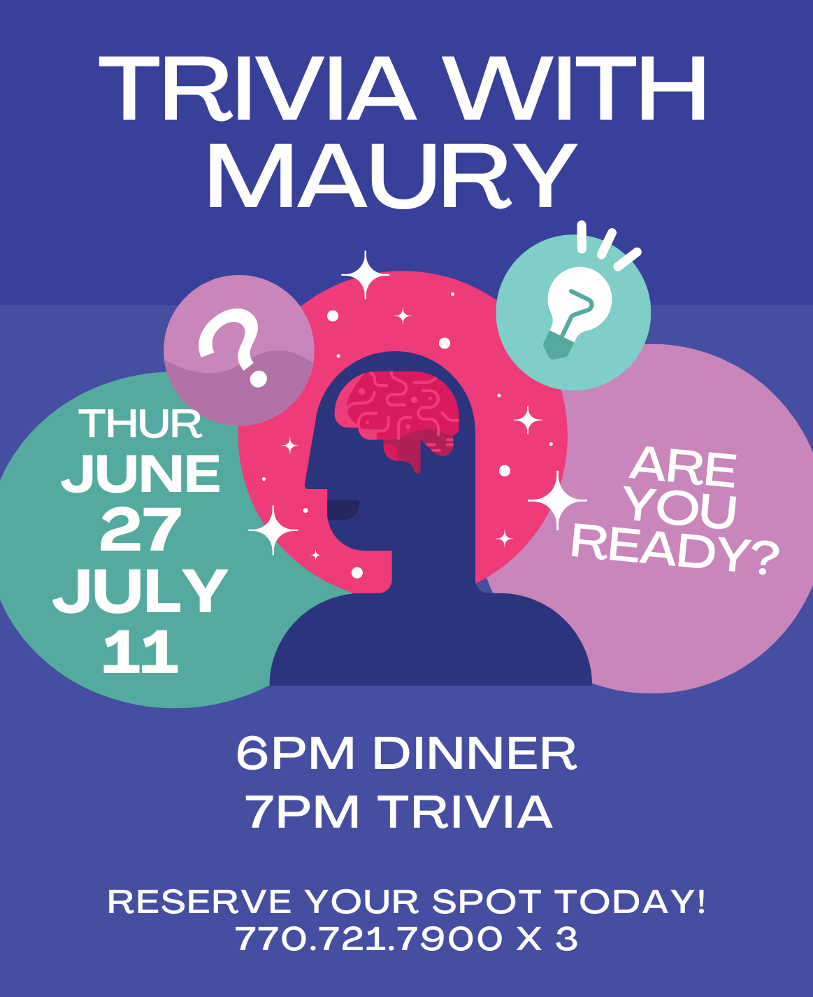 Trivia with Maury June and July