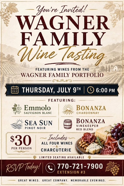 Wagner Family Wine Tasting