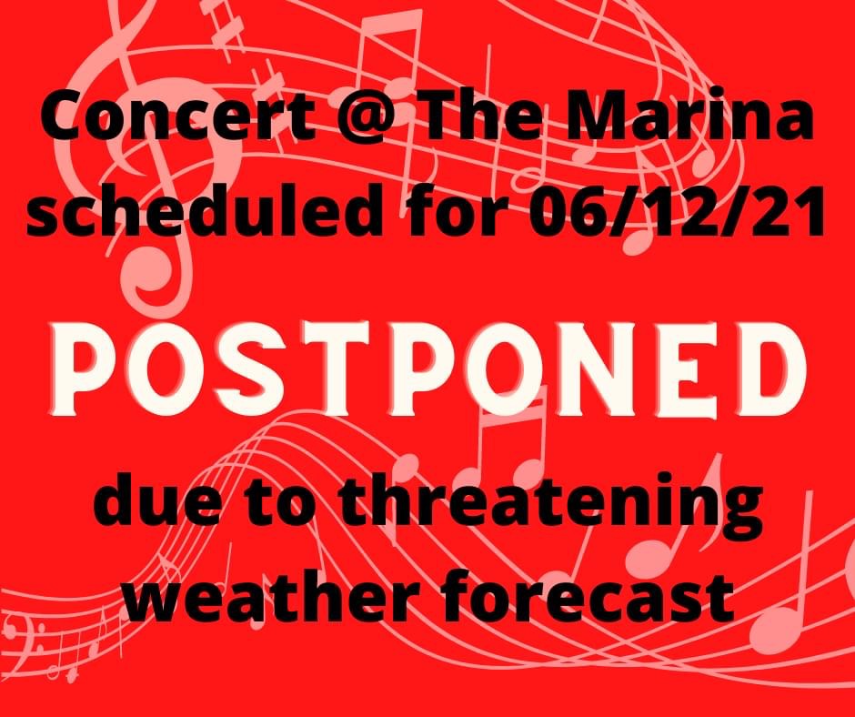 concert postponed